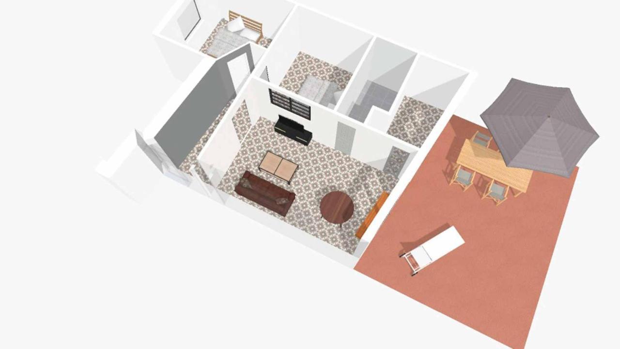 Casa Lola - Terraza Panoramica En El Centro Del Pueblo Apartment Сан Хуан де лес Абадесес Екстериор снимка